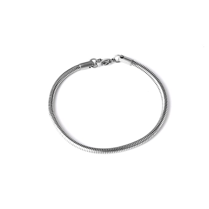 ABkettinkjes - Armband - Slang - Slangenarmband - Staal - RVS