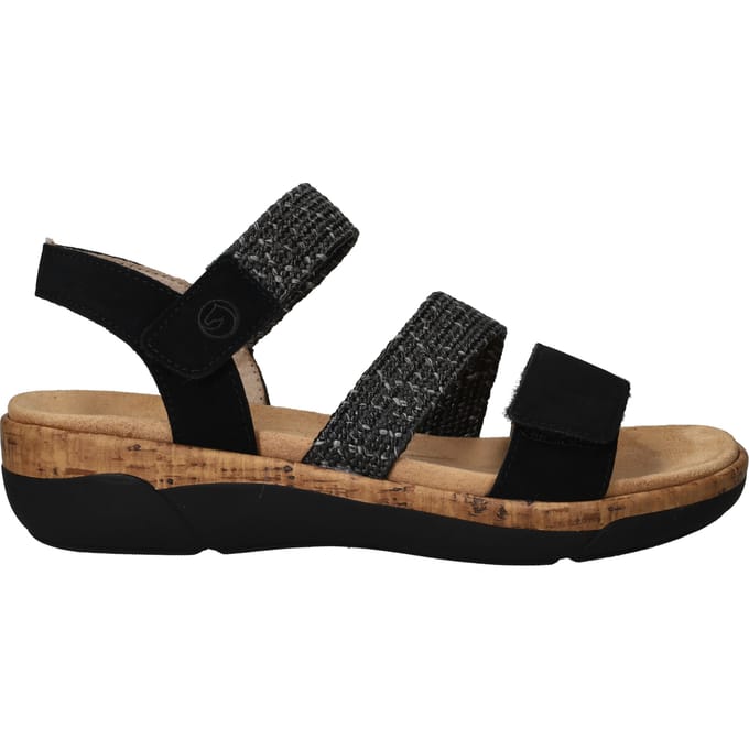 Sandalen met sleehak Remonte -