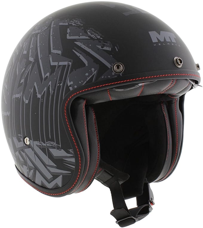 MT Jethelm Le Mans II SV S Dystopic Mat zwart M
