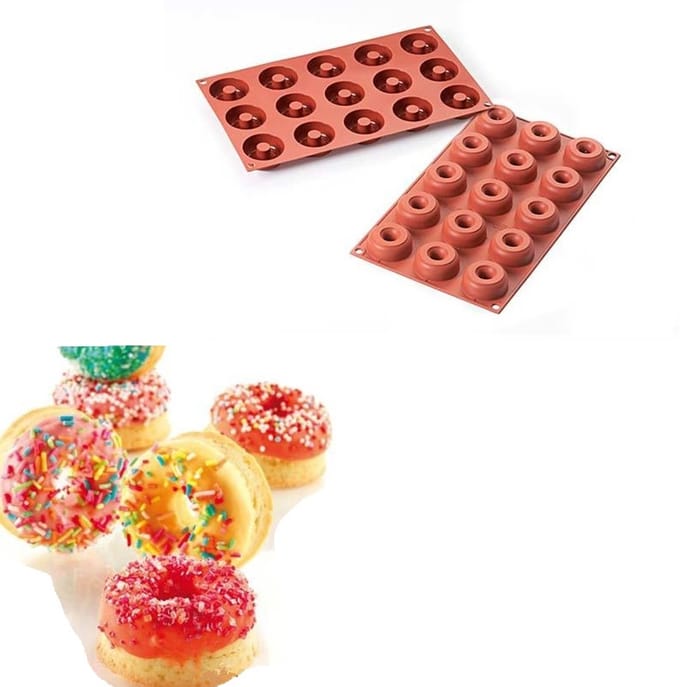 Silikomart Siliconen Mal Mini Donut