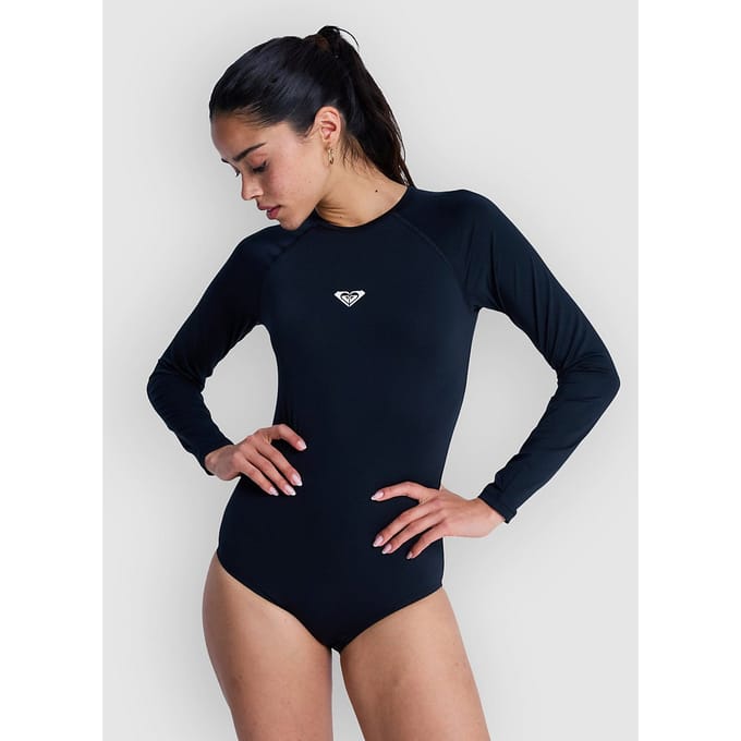 Dames zwempak met 1 stuk met lange mouwen Roxy Essentials