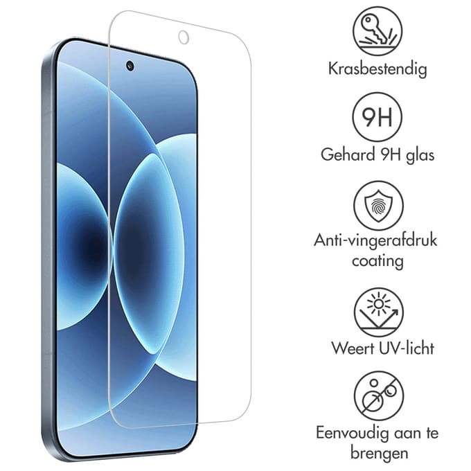 Accezz Screen Protector - Geschikt voor Xiaomi 17 - Gehard Glas Screenprotector