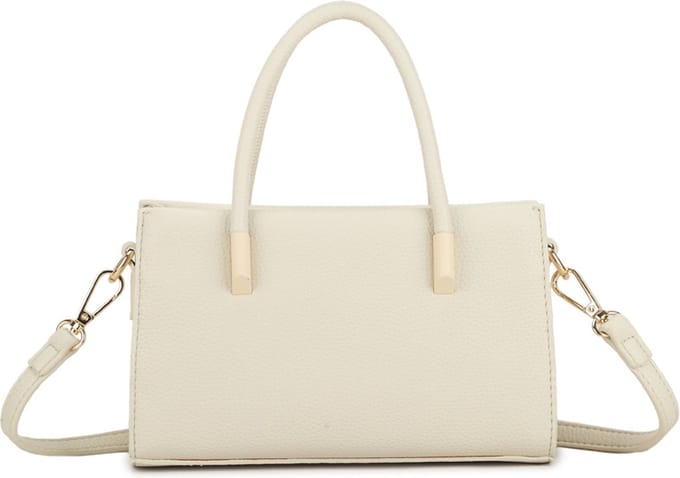 Giuliano Kunstlederen handtas Amber - Beige