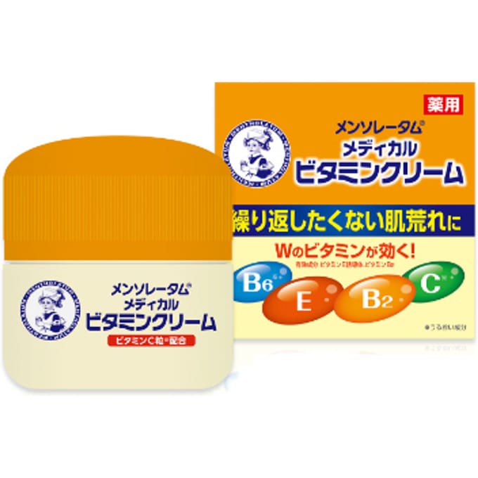 Rohto Mentholatum - Medicated Vitamin Cream - 145g