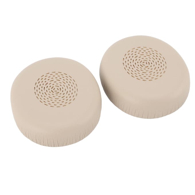 Vervangende oorkussens voor Evolve2 75 PC draadloze headset Traagschuim Eiwitleer Hoofdtelefoon Oor beige