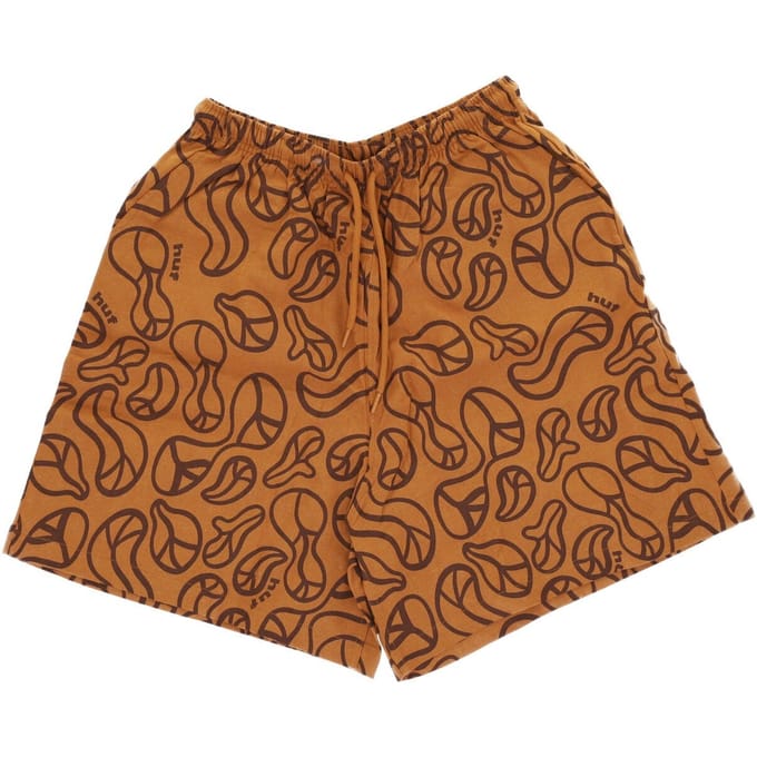 Groovy Wide Short Damesshort Burnt Orange