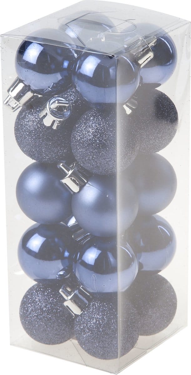 Cosy&Trendy kersballen - 20 stuks - 3cm - kunststof