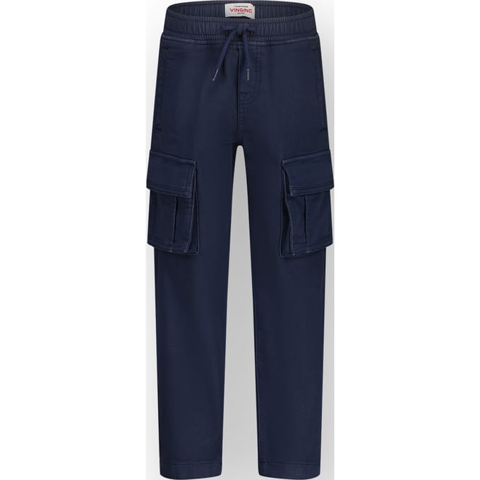 Vingino Boys Clive Jeans Dark Blue Maat: 4 | Broeken Outlet | kids | Blauw