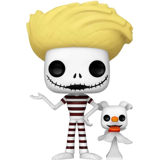Nightmare before Christmas POP! Disney Vinyl Figure Jack w/Zero(Beach) 9 cm