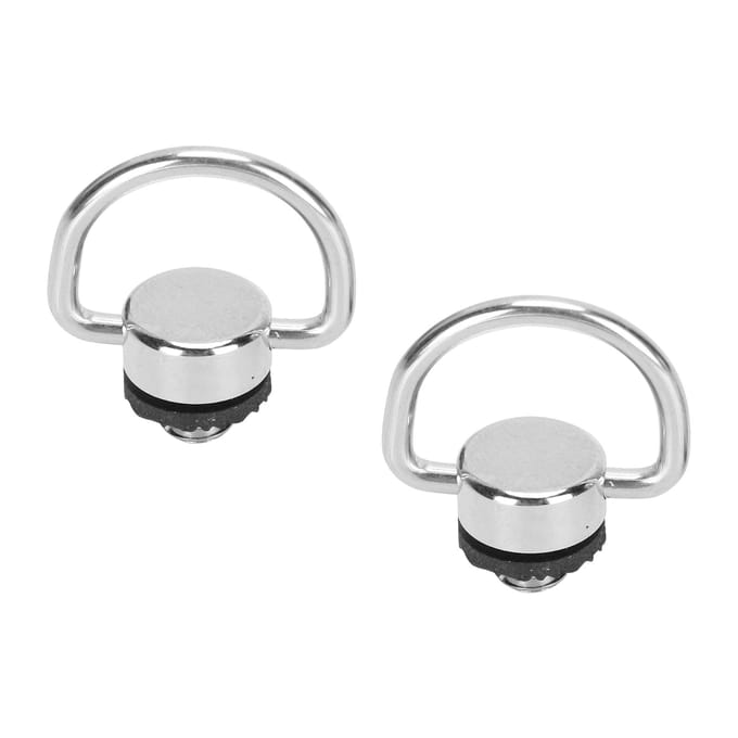 D-ring 1/4 inch Camera Ophanging Verbindingsadapter Schroef voor Statief Snelwisselplaat Riem white
