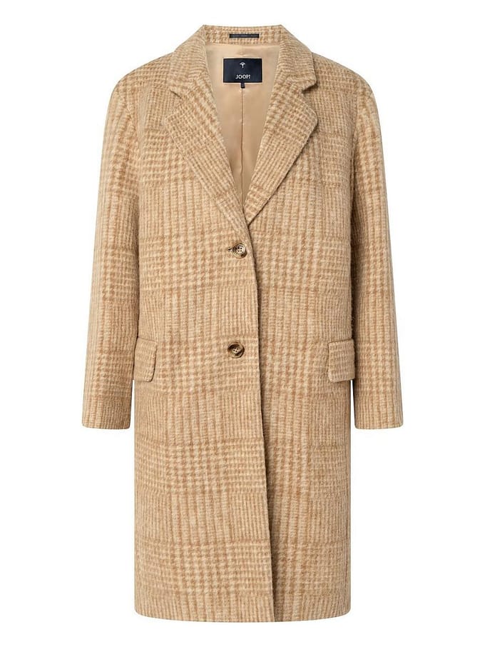 Lange jas Van Joop! beige