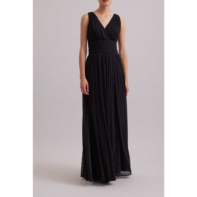 Anne Fontaine Romance Robe Black Größe: 36 | Maxikleider Outlet | Damen | Schwarz