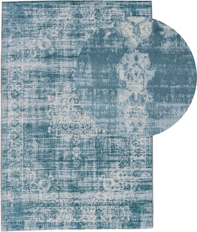 LIFA LIVING Vloerkleed - Classic - 133x200 cm - Licht Blauw