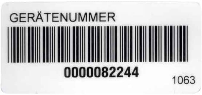 Beha Amprobe 2389952 1063D Sticker 1 stuk(s)