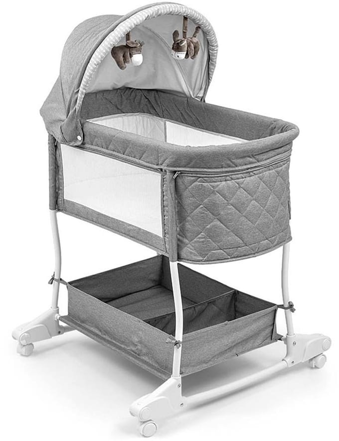Milly Mally Dream On 2-in-1 wieg grijs - Schommelwieg