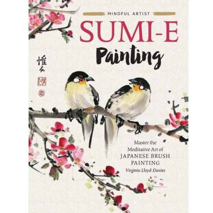 Sumi-E Painting - Mindful Artist - Virginia Lloyd-Davies