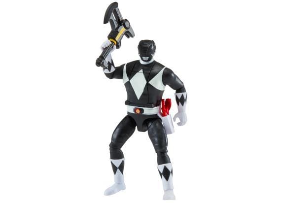 Playmates Mighty Morphin Power Rangers Action Figure Auto-Morphin Black Ranger 12 cm Action Figuur