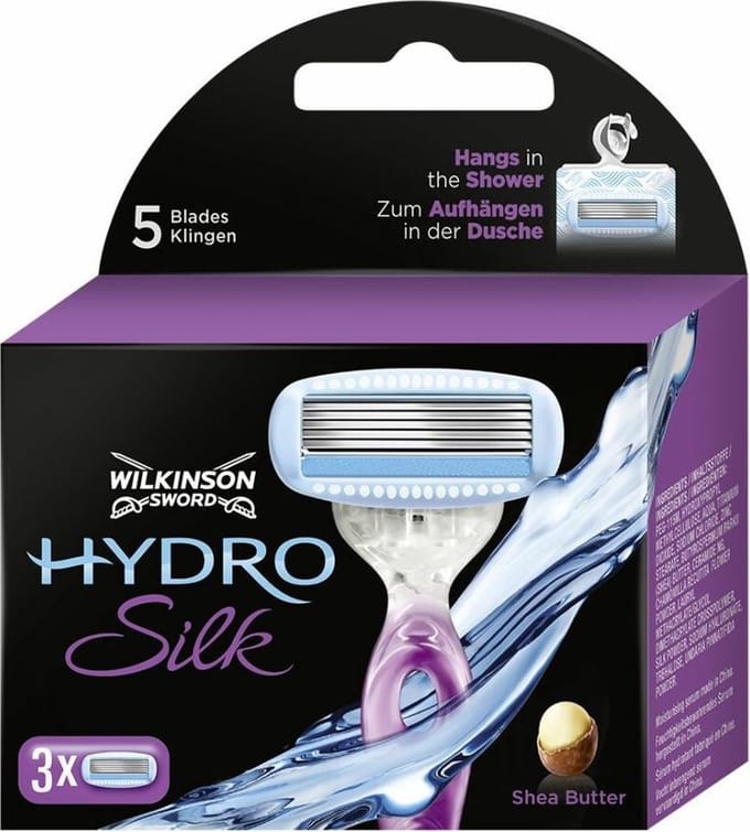 Wilkinson - Scheermesjes - Hydro - Silk - 3 stuks