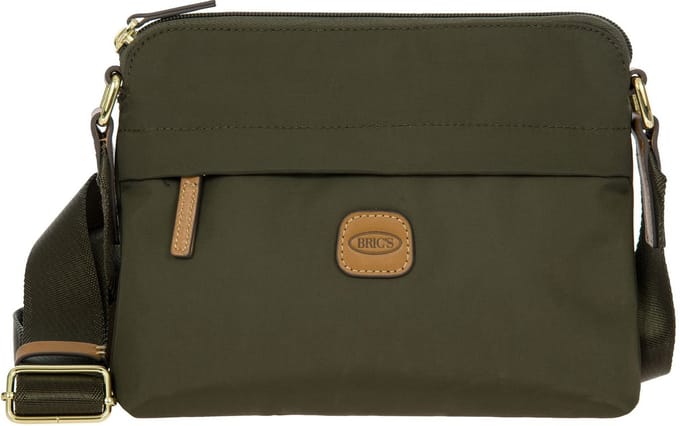 BRIC'S Schoudertas X-Collection Shoulderbag Olive Donkergroen