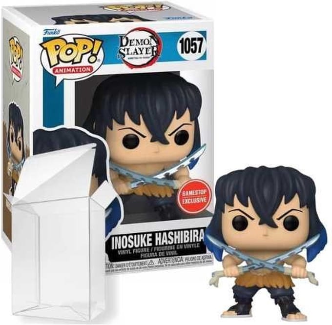 Funko Pop! Animation: Demon Slayer - Inosuke Hashibira #1057 Gamestop Exclusive