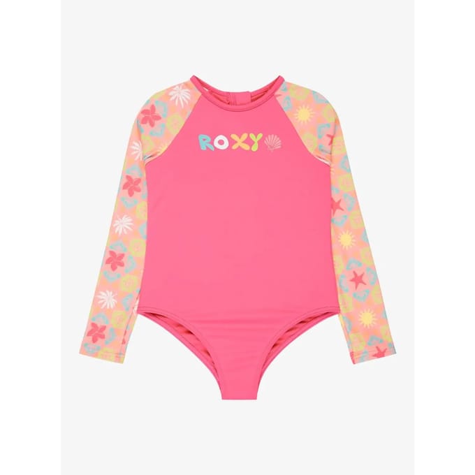 1-delig meisjes zwempak Roxy Check