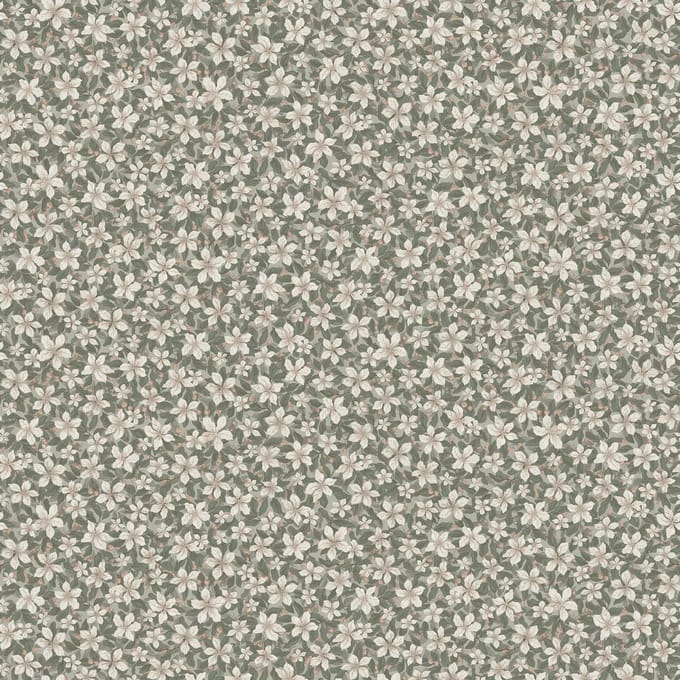 Boråstapeter Vliesbehang 3268 - Timeless Traditions - Botanisch Groen - 53cm x 10.05m