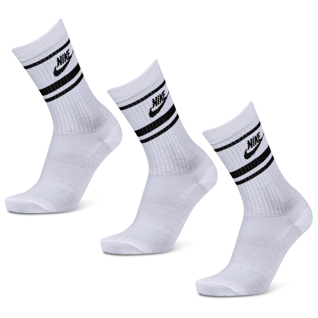 Nike Everyday Essential Crew 3 Pack Sokken Unisex - Wit - Maat 34 - 38