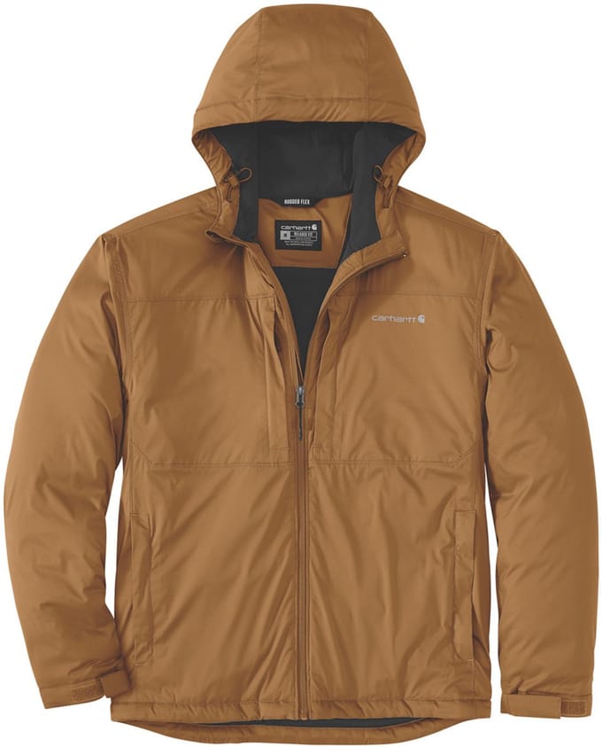 Carhartt Stretch Insulated Jas Bruin M Man