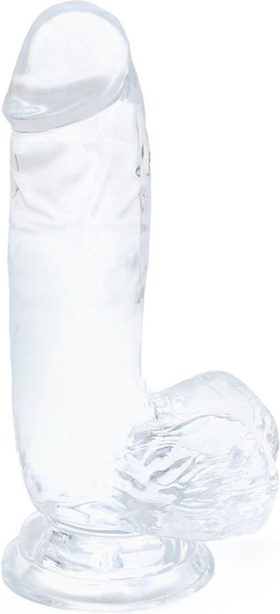 Kiotos Cox Clear - Dildo 02 - Transparante Dildo - Lengte 155 mm - Diameter 35 mm