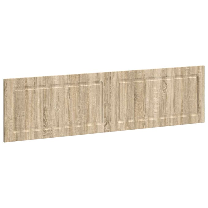 vidaXL - Wandgemonteerd - Hoofdbord - UTRECHT - Sonoma - Eiken - Bewerkt - hout