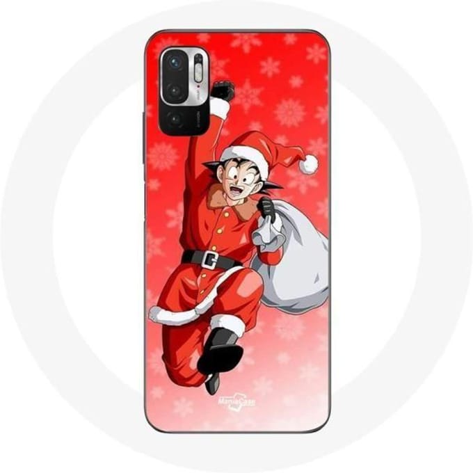 Coque pour Xiaomi Redmi Note 10 5G Anime Son goku dragon ball Le jour de Noël 2023