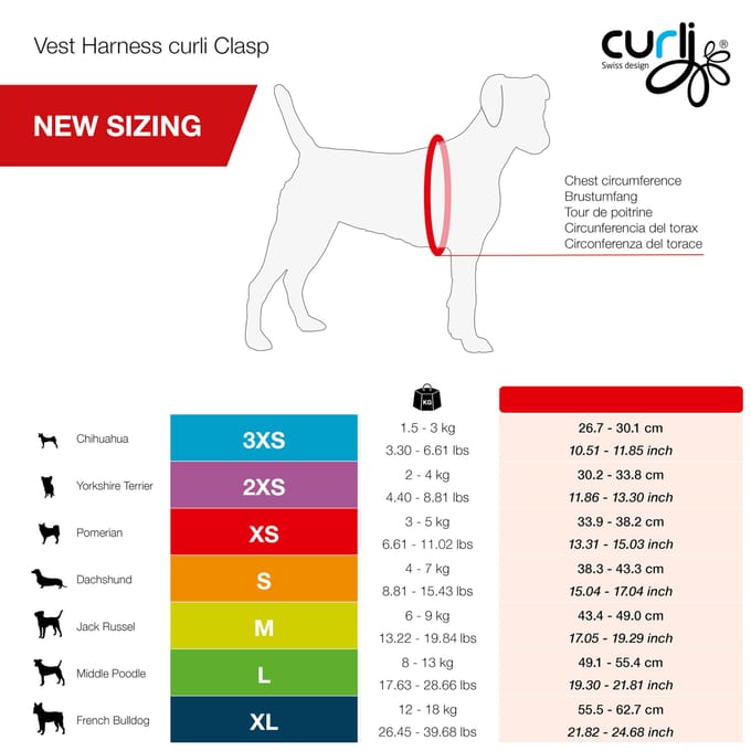 Hondentuig Curli Air-Mesh