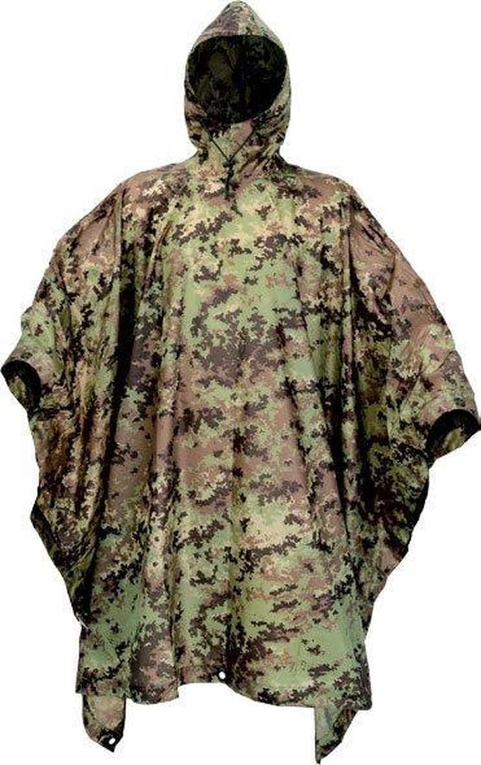 Poncho - camouflage - vegetato italiano