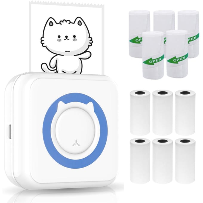 Alles-in-één fotoprinter Multifunctionele draagbare printer Ondersteuning voor draadloze Instant Mini-printers BT RBL-3
