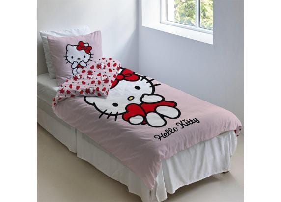 Hello Kitty dekbedovertrek 140x200cm Dekbedovertrekken