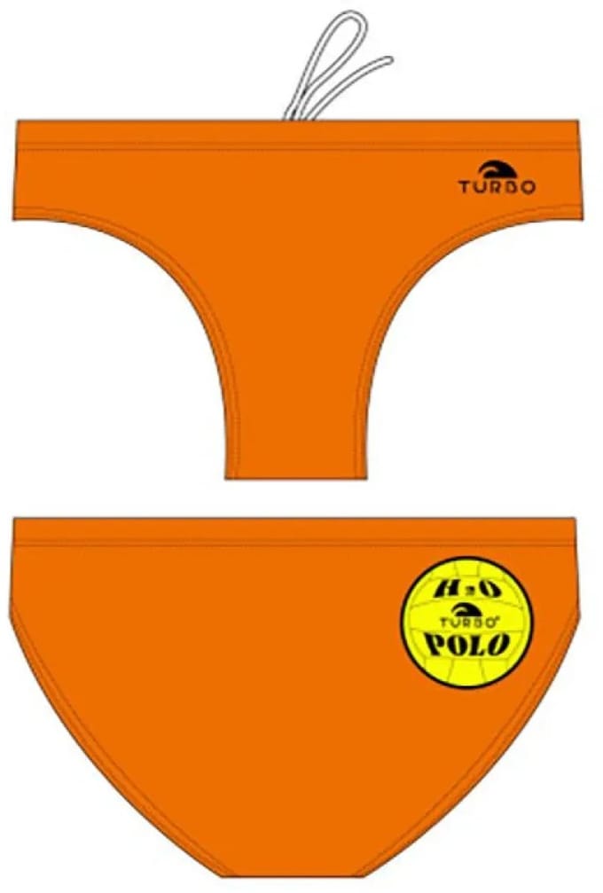 Turbo Basic Zwemslip Oranje 7-8 Years Jongen