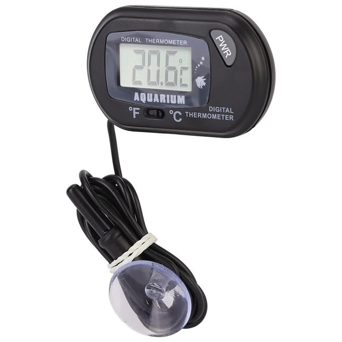 -50 celsius +70 celsius  Digitaal LCD Scherm Aquarium Temperatuur Thermometer Vissentank Water Thermometers gray