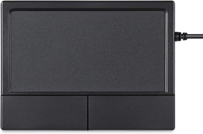 Bedrade Touchpad - Groot Touchpad - Professioneel Gebruik - Multi-Gesture Ondersteuning - 105mm x 55mm - Zwart