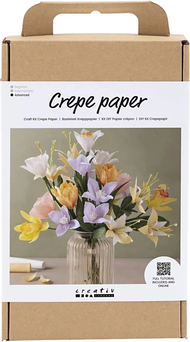 CC Startersset Crêpepapier Bloemen Lenteboeket