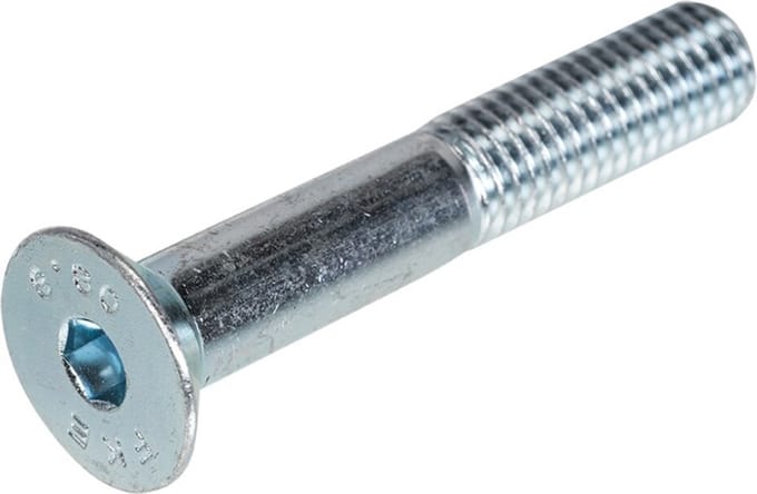 Inbusbout 8.8 vz pk M8x80mm DIN7991