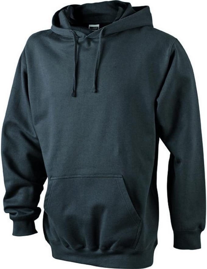 James and Nicholson Unisex Hooded Sweatshirt (Grafiet)