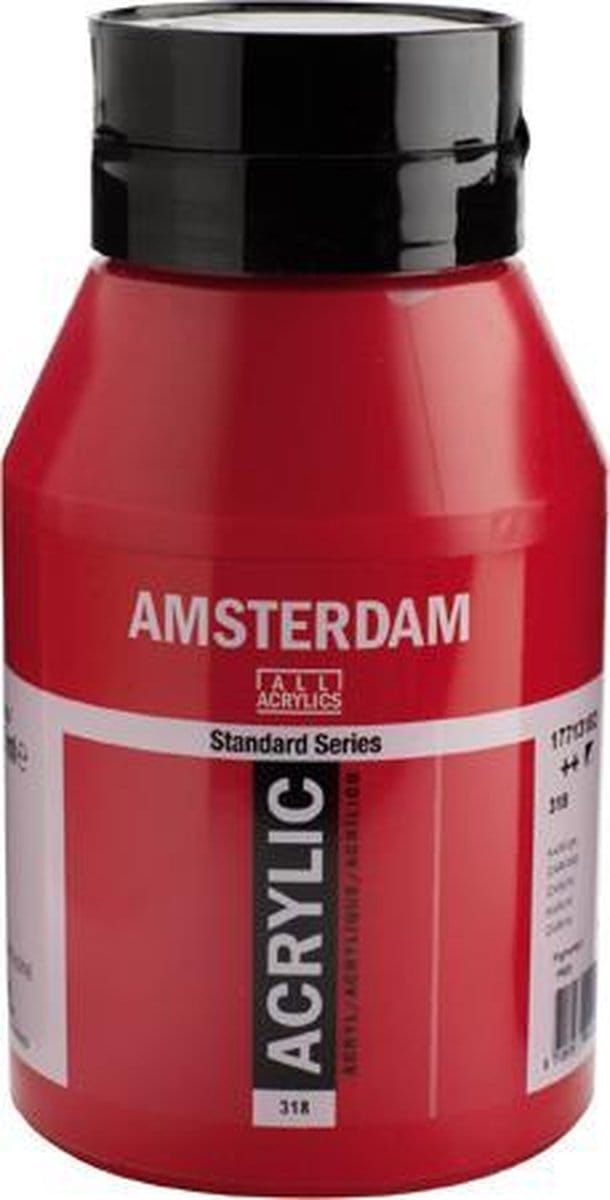 Amsterdam Acrylverf 318 Karmijn 1L