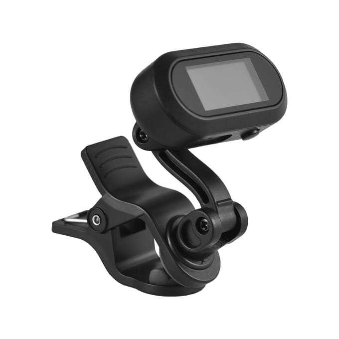 AROMA AT-800 Clip-on Stemapparaat Oplaadbaar Mini Draagbaar Digitaal Stemapparaat Multifunctioneel TFT zwart