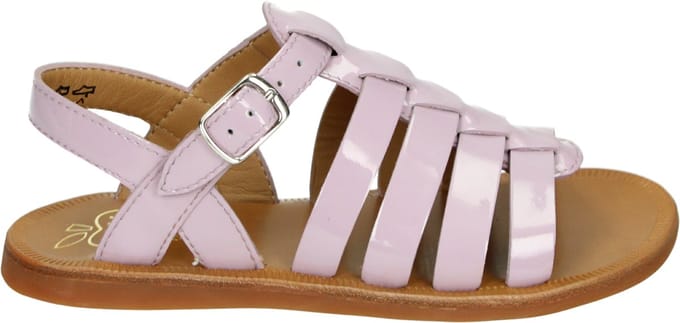 Pom d'Api - PLAGETTE STRAP - SandalenMeisjesKindersandalen - Kleur: Paars - Maat: 28