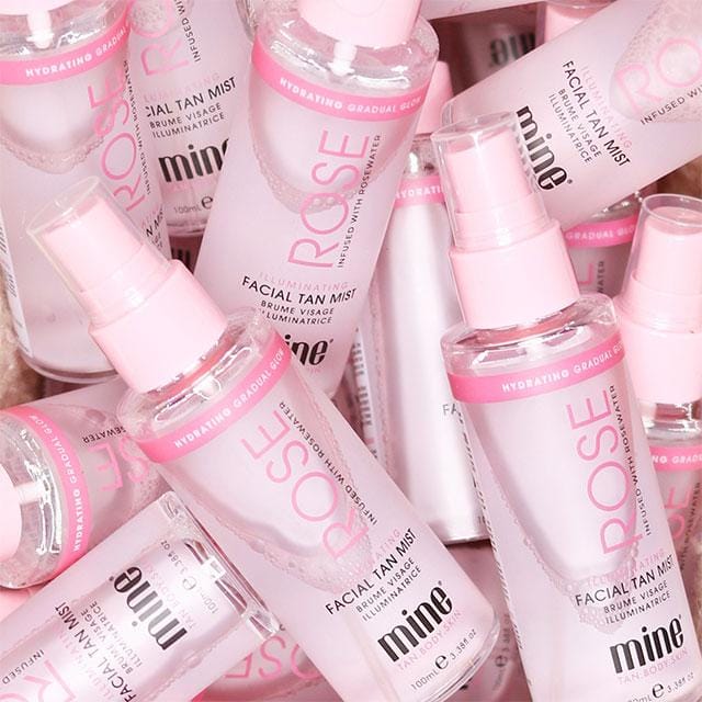 MineTan Rose Water Face Tan 100 ml - Samoopalacz do twarzy