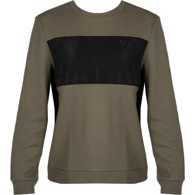 Guess blouse Remy Mannen groen