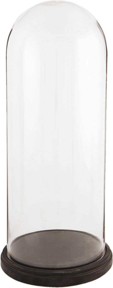Clayre & Eef Stolp Ø 26x60 cm Transparant Hout