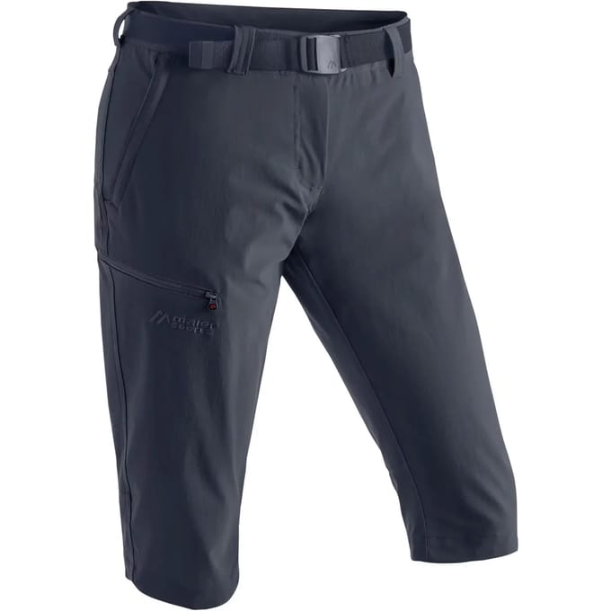 Maier Sports Inara Slim korte broek Dames, blauw
