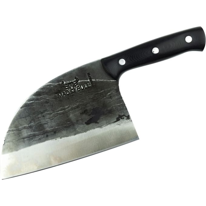 Samura Mad Bull Hakmes 18 cm zwart