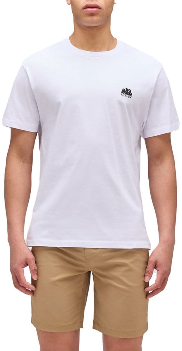 Sundek T-shirt Met Korte Mouwen Wit XL Man